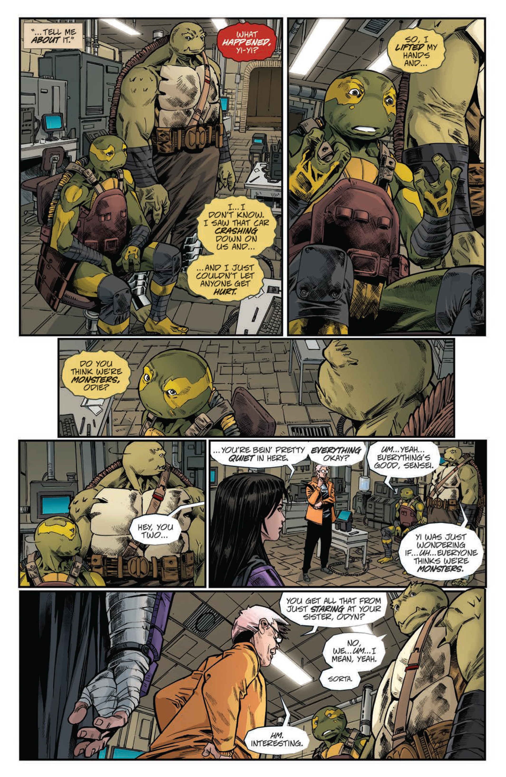 Pages from Teenage Mutant Ninja Turtles: The Last Ronin II - Re-Evolution #3.