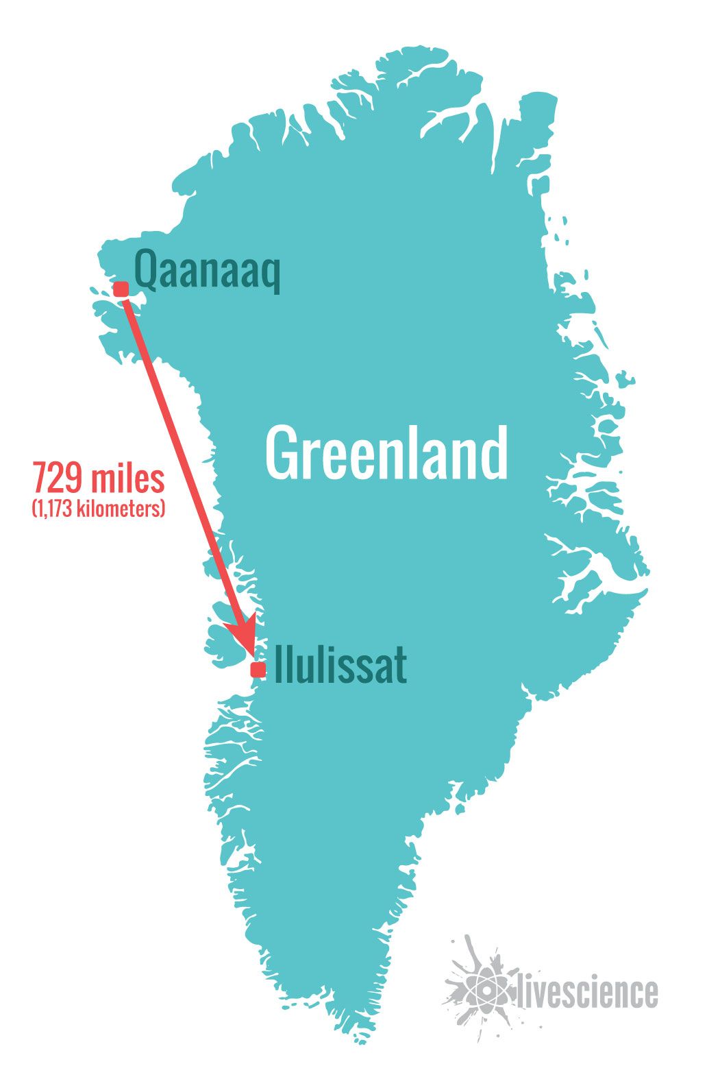 Greenland map