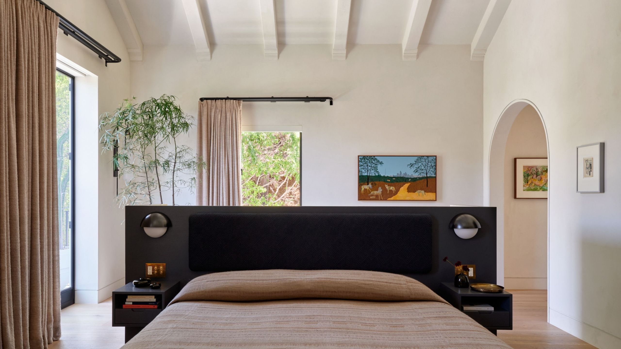Design-y Double Curtain Rods Do the Hard Work for You