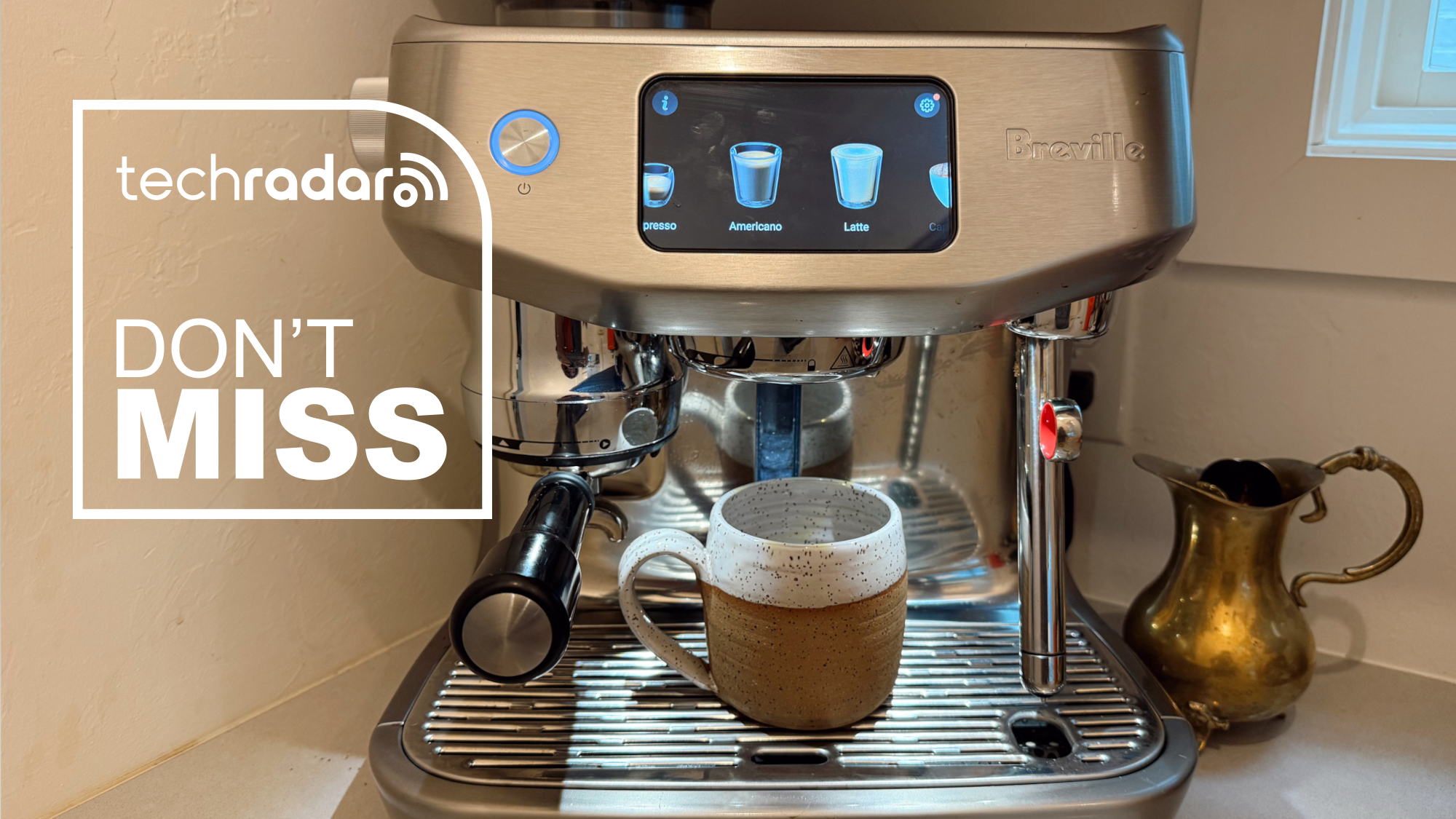 Breville Barista Touch Espresso Machine deal at Amazon