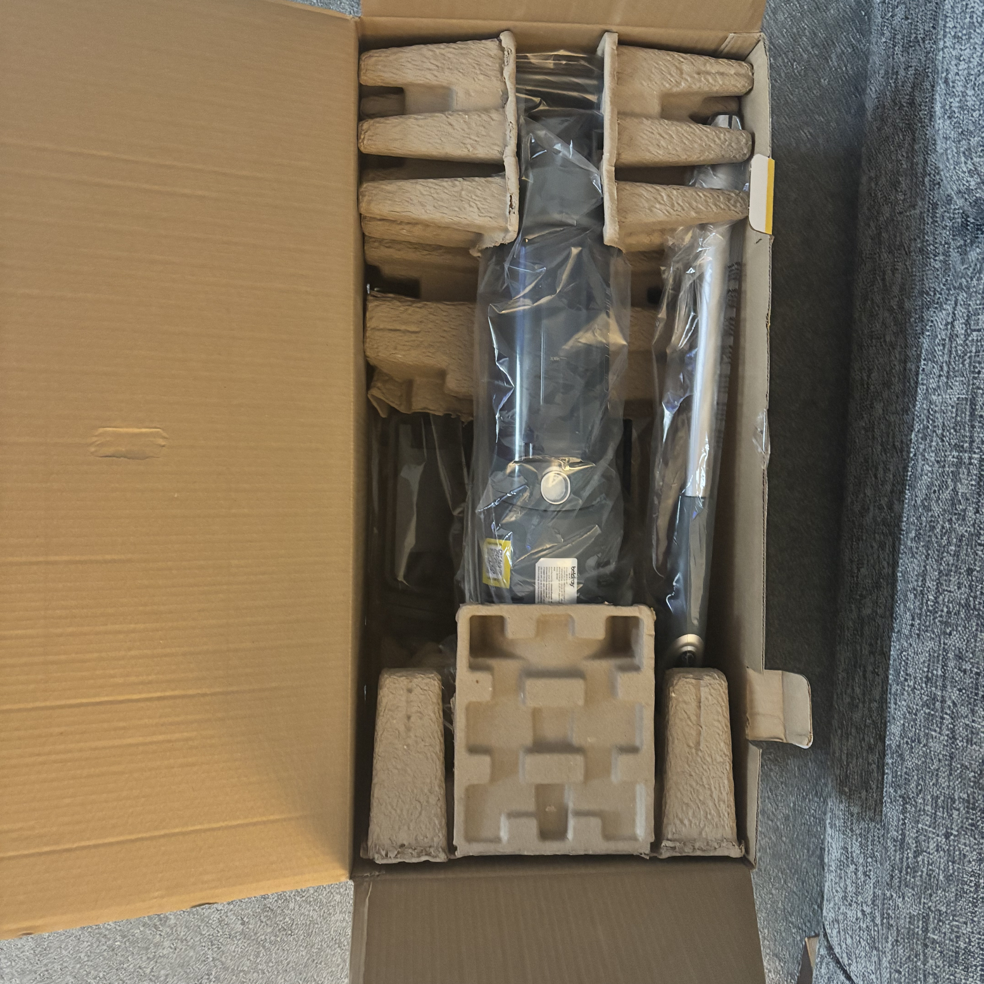 All-in-One Multi-Surface Floor Cleaner arial view unboxing 