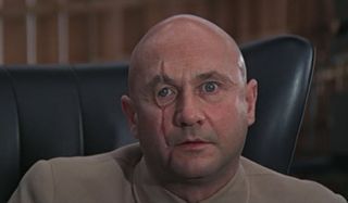 Ernst Stavro Blofeld SPECTRE leader staring