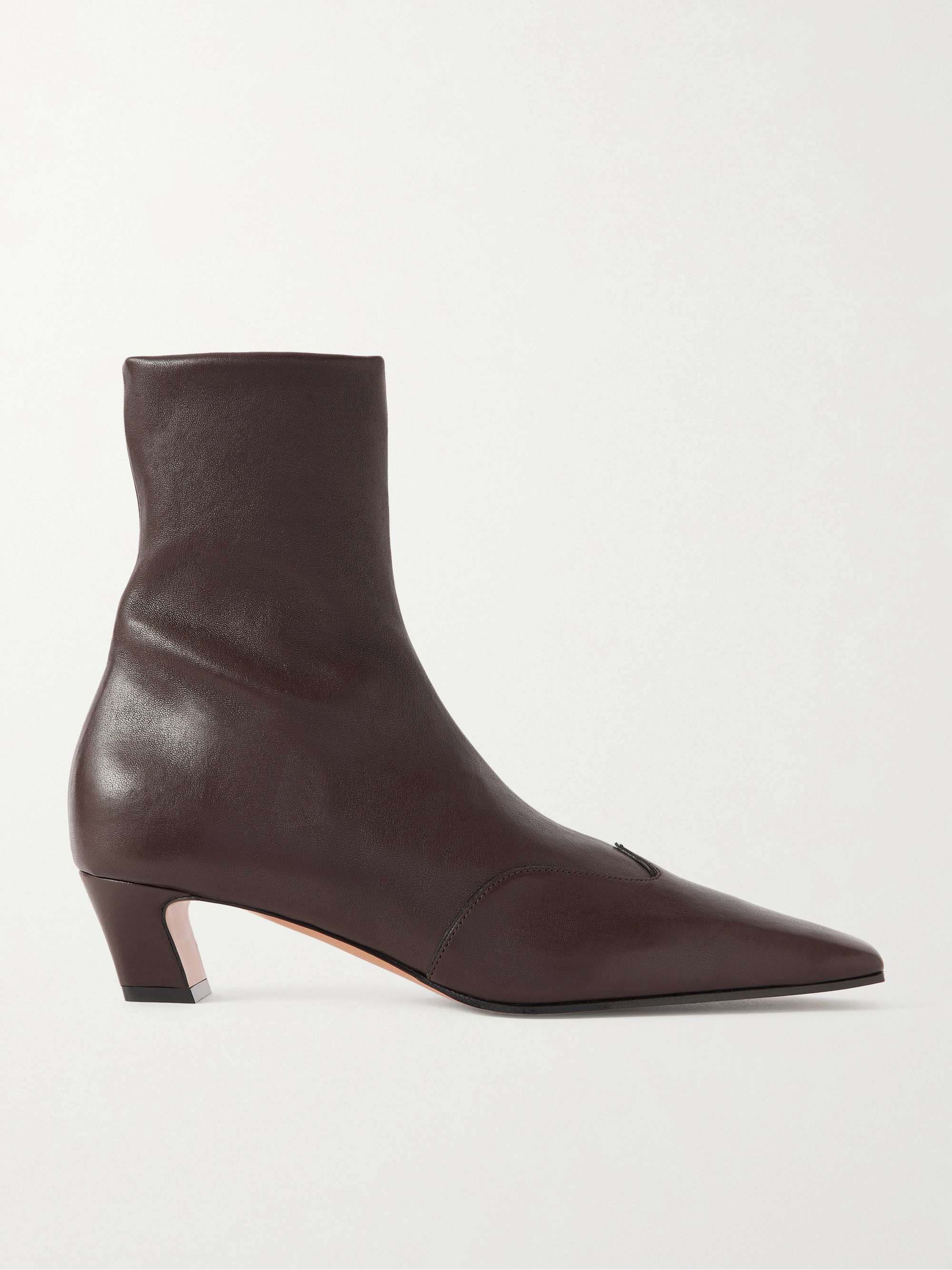 Nevada Leather Ankle Boots
