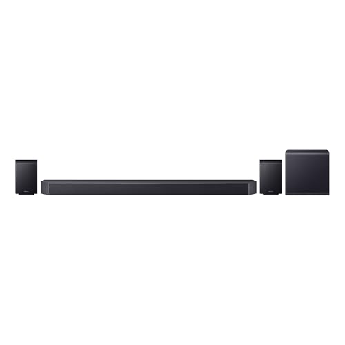 Samsung Q990f 11.1.4ch Q-Series Soundbar With Subwoofer &amp;amp; Rear Speakers, Dolby Atmos, Amazon Alexa, Apple Airplay (2025)