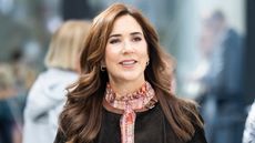 Queen Mary of Denmark attends the Nordic Rare Disease Summit at Industriens Hus on September 17, 2025