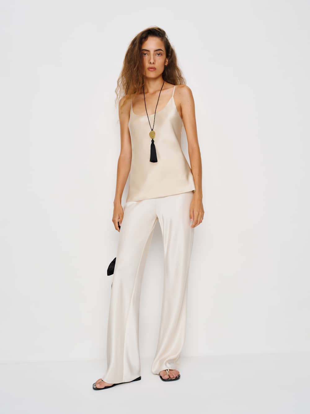 Lila Silk Top
