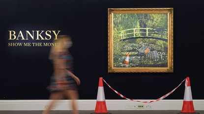 Banksy's 'Show me the Monet' 