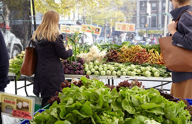 farmers market, be healthy