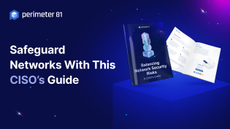 Blue whitepaper cover with title and logo and image of a digital stack of blocks and balls with padlock, people, and verified images on them