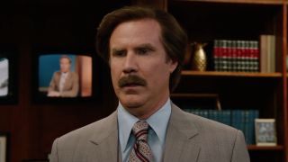Will Ferrell as Ron Burgundy in Anchorman 2