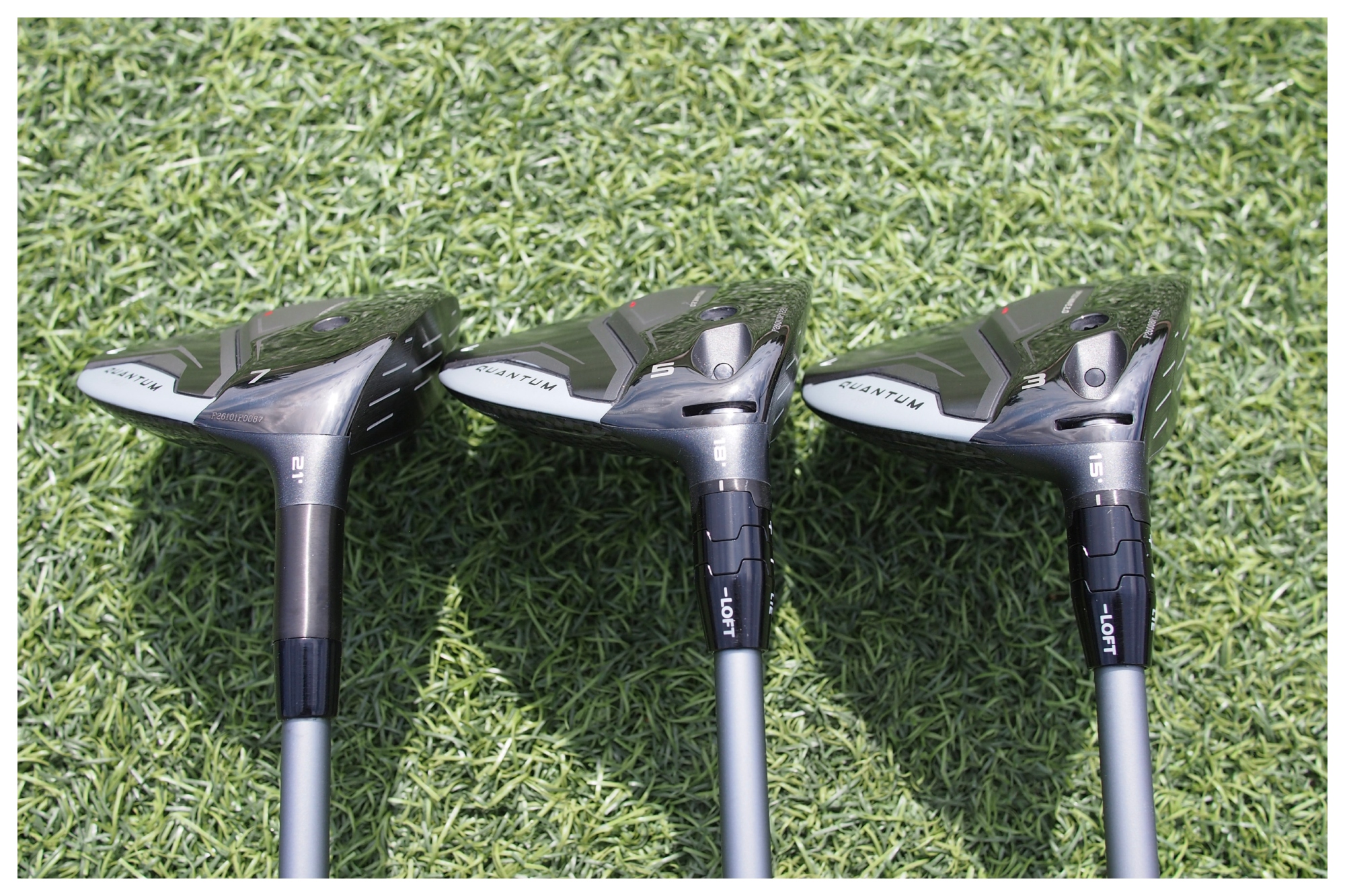 Callaway Quantum 7, 5 and 3W