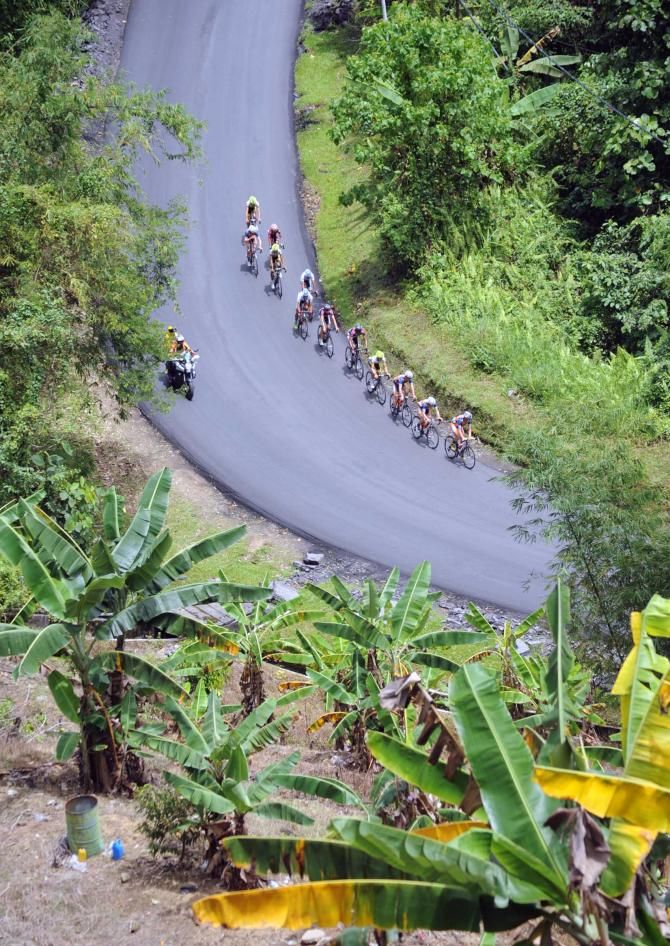 There was plenty of rumble in the jungle on stage 4