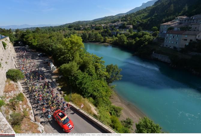 One of the scenic sights of stage 5
