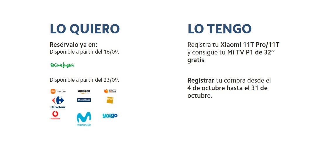 Canales oficiales de venta para conseguir de regalo una TV