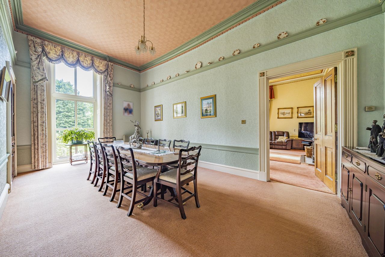Images of Penybont Hall in Powys, Wales