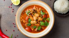 Slimming World's Thai red fish curry 