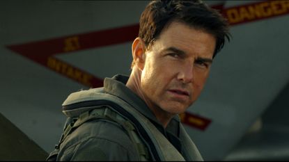 Top Gun: Maverick how and where to watch at home, seen here Tom Cruise plays Capt. Pete "Maverick" Mitchell in Top Gun: Maverick from Paramount Pictures, Skydance and Jerry Bruckheimer Films.