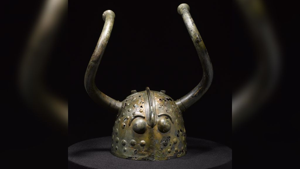 Horned 'Viking' helmets were actually from a different civilization