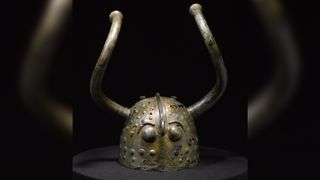 The elaborately-horned Viksø helmets have been associated with medieval Vikings. But a new study fixes their date to about 900 B.C. – over a thousand years before any Vikings.