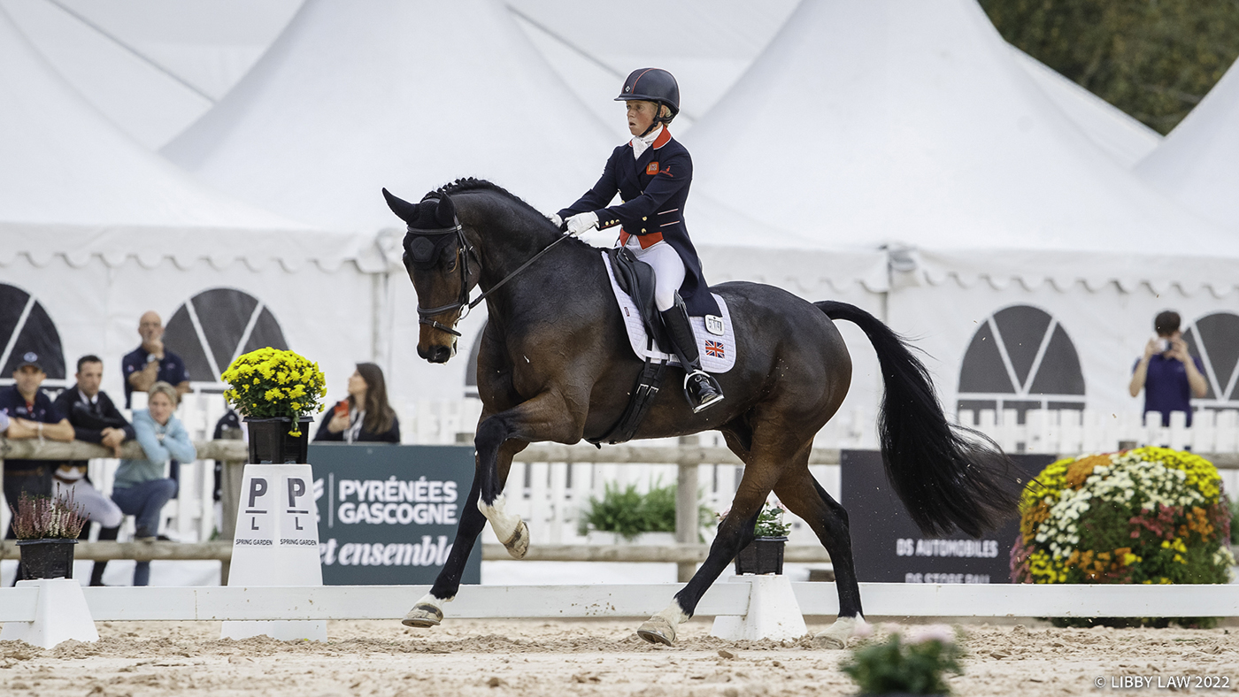 Pau Horse Trials dressage