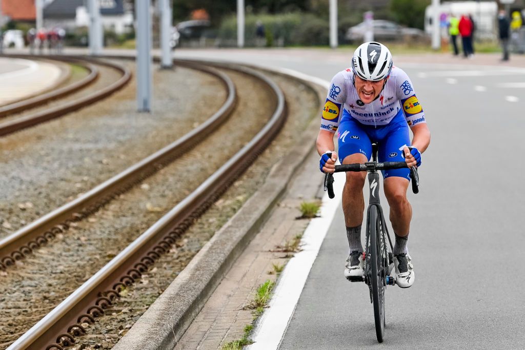 Yves Lampaert solo at Driedaagse Brugge-De Panne 2020