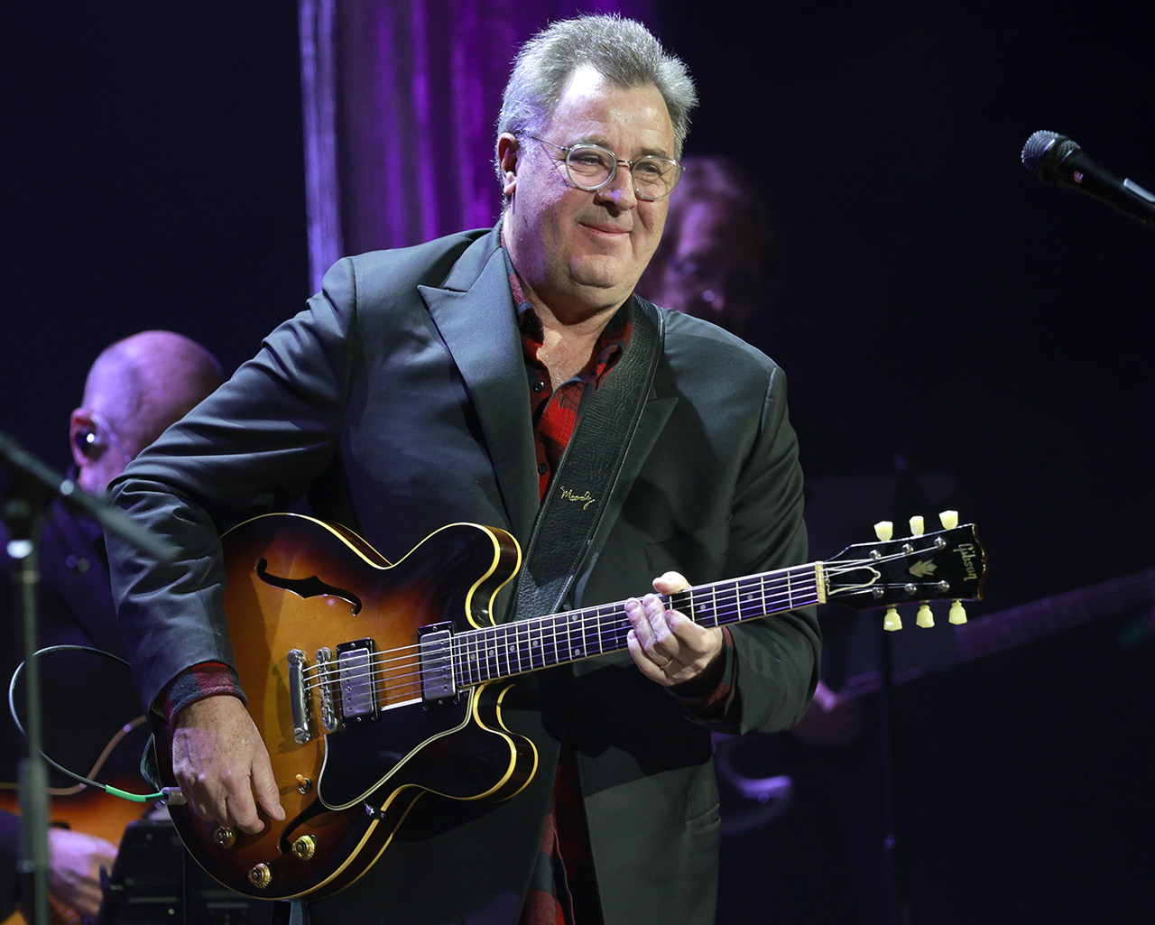 Vince Gill performs at the Ryman Auditorium in Nashville, Tennessee on December 10, 2025