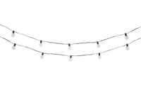Harbor Breeze 13-ft Plug-in Black Indoor/Outdoor String Light