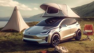 Tesla tent concept design