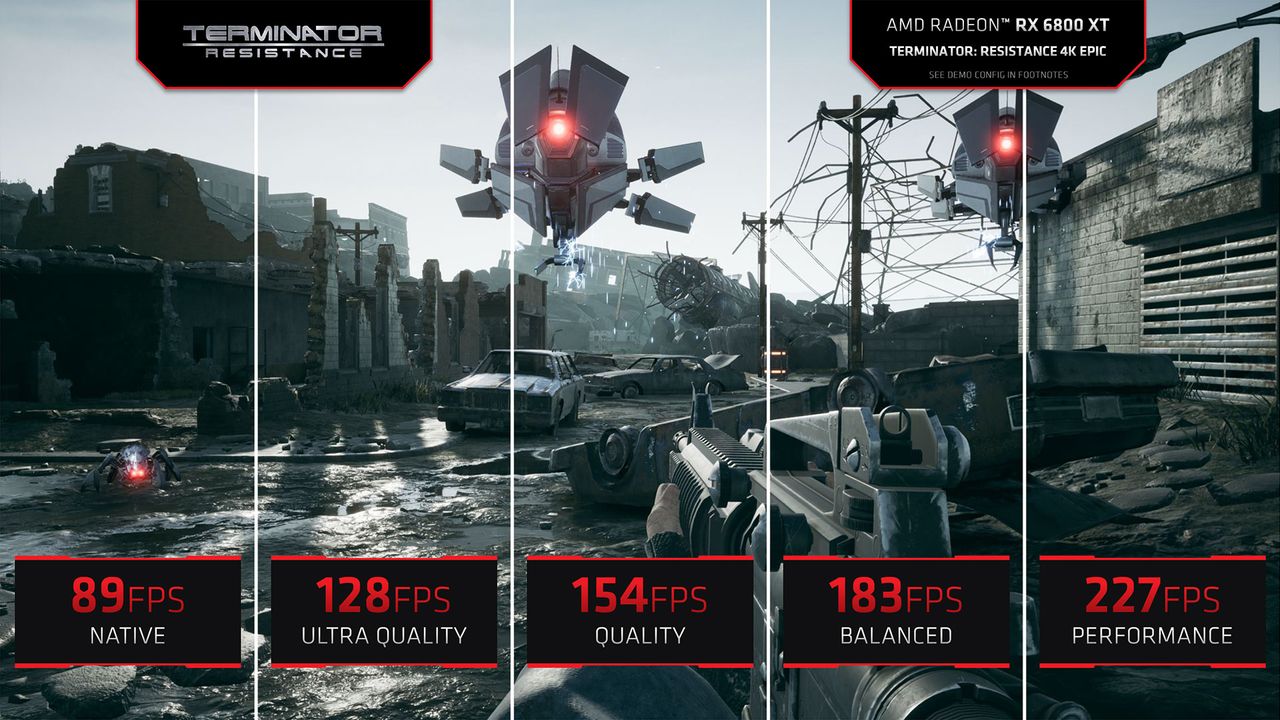 AMD FidelityFX Super Resolution slide deck