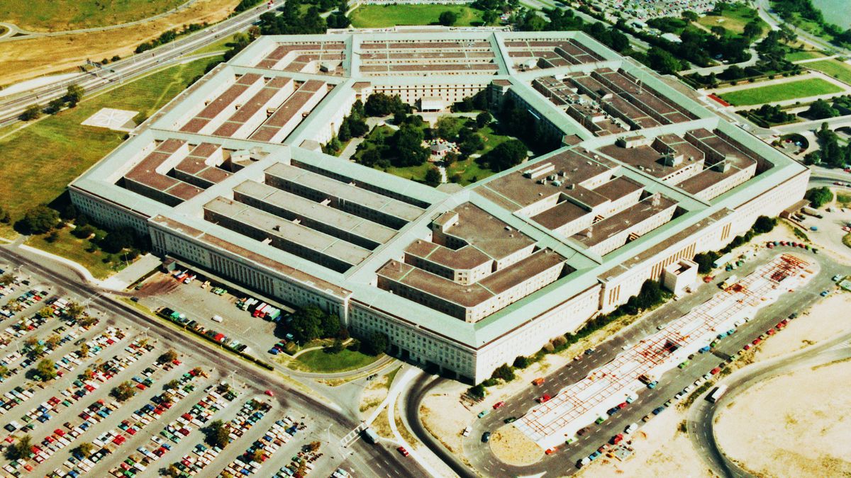 The US Pentagon from above