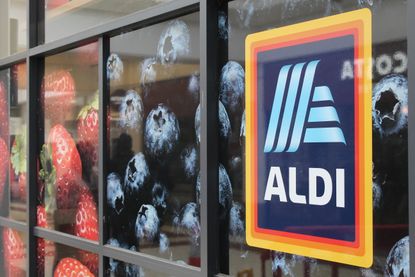 Exterior of an Aldi store in London