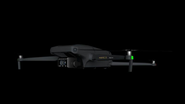 dji mavic 3 drone mock up 