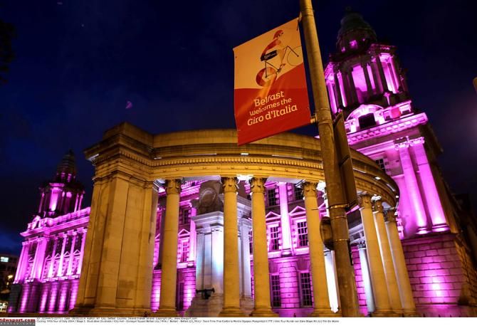Belfast welcome the Giro d'Italia