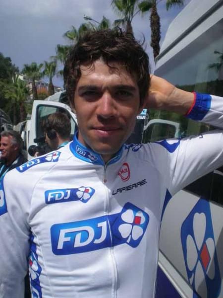 Thibaut Pinot (FDJ) moved up to third on GC at the age of 20.