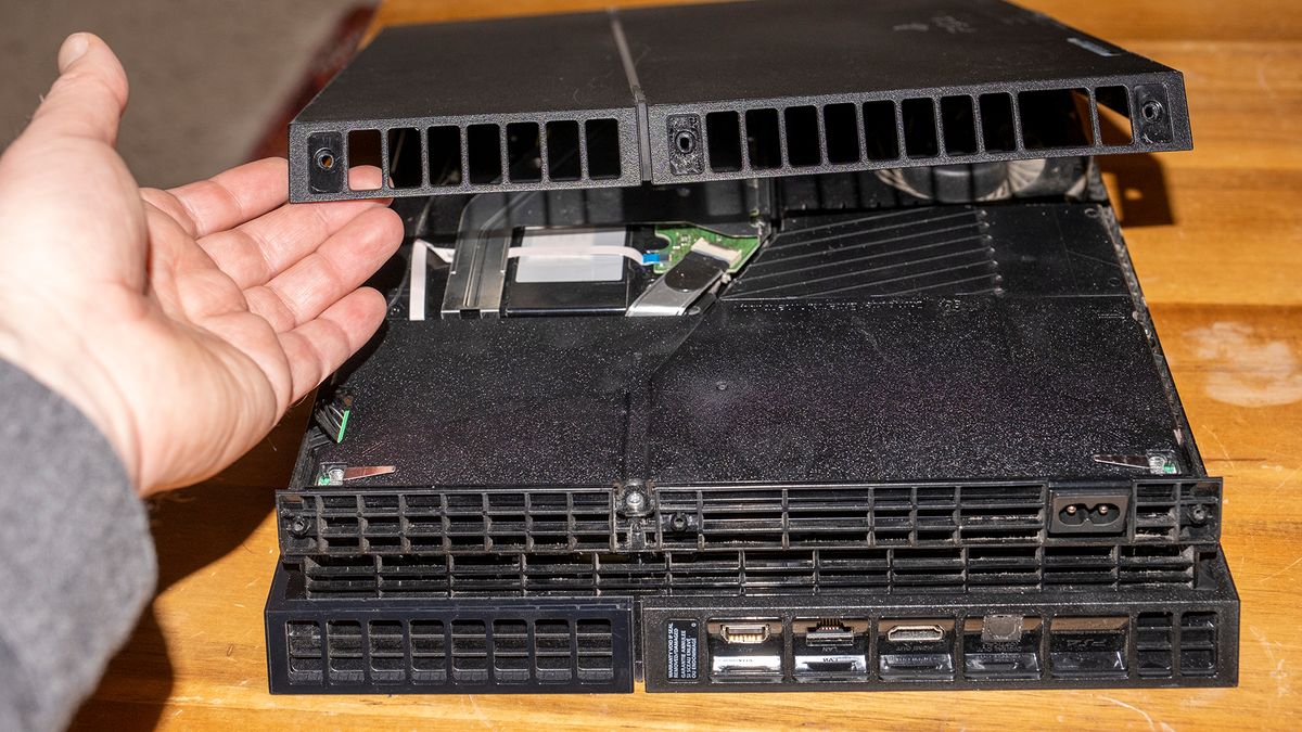 How to clean a PS4 without breaking it Tom's Guide