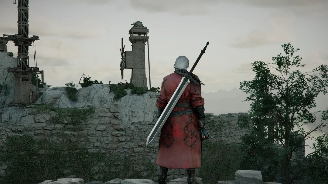 Crimson Desert in-game cosplay