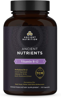 Ancient Nutrients Vitamin B12 | Was $29.95, now $25.46 at Amazon