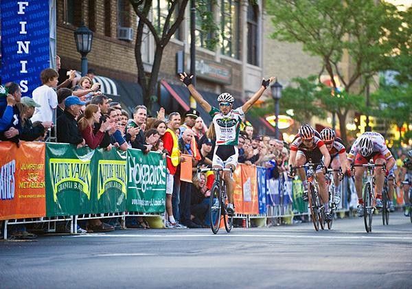 Lucas Sebastian Haedo (Colavita/Sutter Home p/b Cooking Light) takes his second stage win in the Uptown Criterium