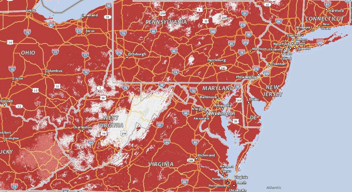 Verizon Map