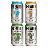 Up to 25% off BrewDog non-alcoholic beers