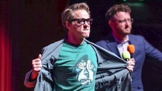 Robert Downey Jr at SXSW in London promoting Avengers: Doomsday 