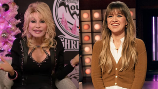 Dolly Parton on Mountain Magic Christimas, and Kelly Clarkson on The Kelly Clarkson Show.