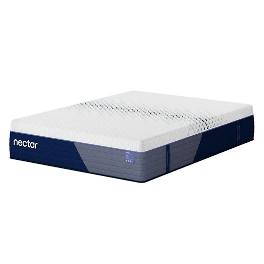 The Nectar Luxe Hybrid Mattress against a white background