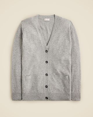 Cashmere Relaxed Cardigan Sweater