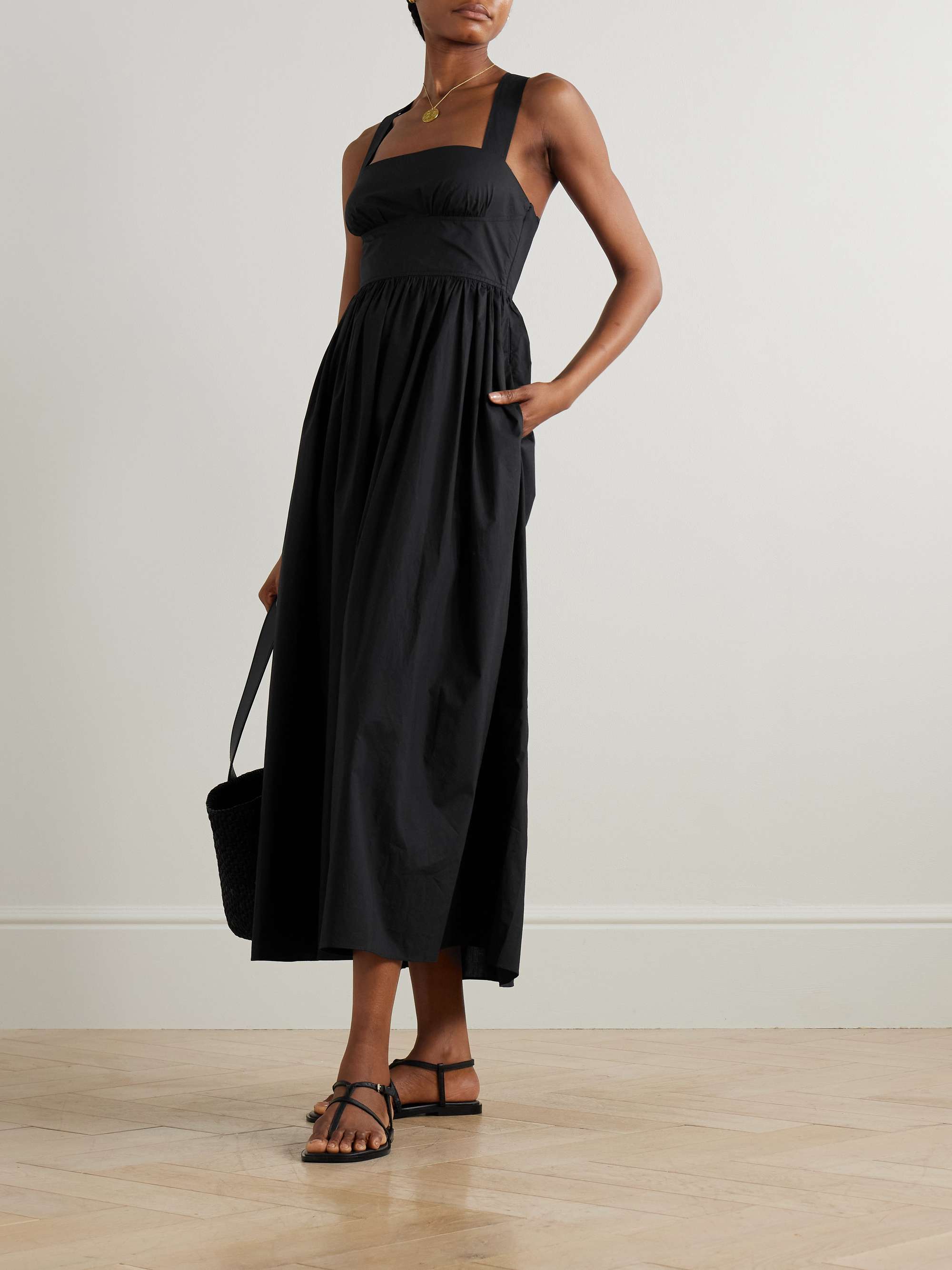 Collection of organic cotton mid-dresses