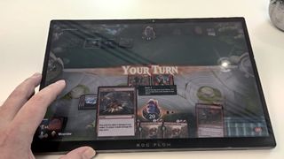 Asus ROG Flow Z13 on a desk