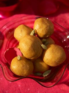 Besan Laddoos - Miss Masala - Recipes - Marie Claire