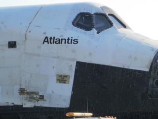 Atlantis' Forward Fuselage and Crew Cabin Detail