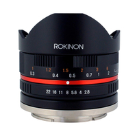 Rokinon 8mm F2.8 UMC Fisheye II: