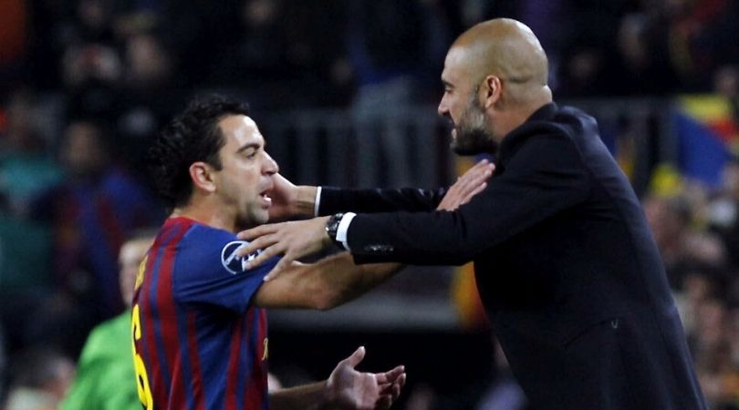 Pep Guardiola Xavi